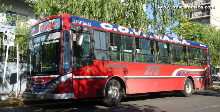 Mercedes-Benz OH 1618 L SB - Metalpar Iguazú 2010 - COVEMASA
ONM 015
[url=https://bus-america.com/galeria/displayimage.php?pid=61921]https://bus-america.com/galeria/displayimage.php?pid=61921[/url]

Línea 278 (Prov. Buenos Aires), interno 12
