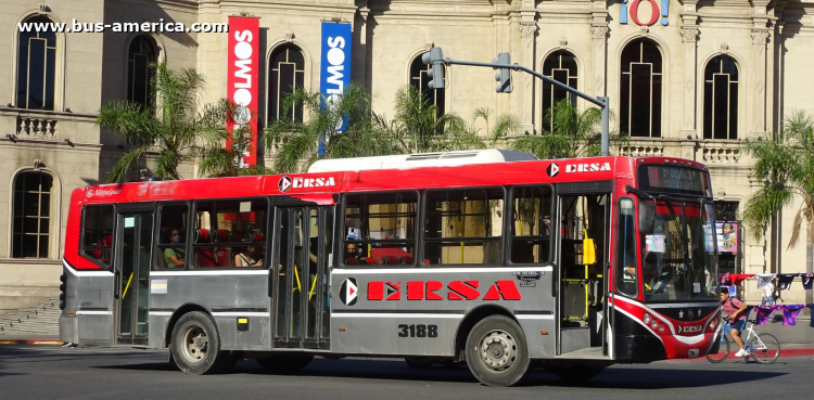 Mercedes-Benz OH 1618 L SB - Metalpar Iguazú 2010 - ERSA
Línea 41 (Córdoba), interno 3188
