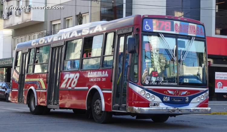 Mercedes-Benz OH 1618 L SB - Metalpar Iguazú 2010 - COVEMASA
PCP 575
[url=https://bus-america.com/galeria/displayimage.php?pid=61910]https://bus-america.com/galeria/displayimage.php?pid=61910[/url]
[url=https://bus-america.com/galeria/displayimage.php?pid=61911]https://bus-america.com/galeria/displayimage.php?pid=61911[/url]

Línea 278 (Prov. Buenos Aires), interno 3
