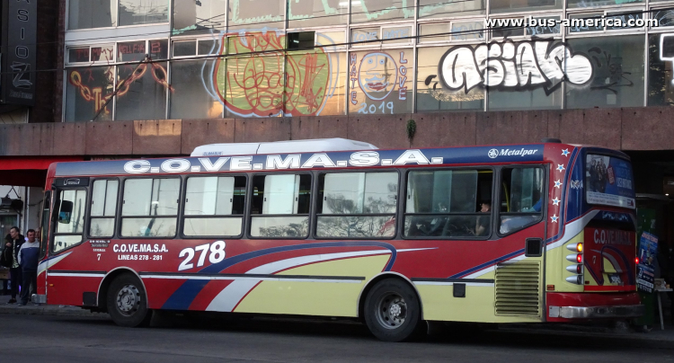 Mercedes-Benz OH 1618 L SB - Metalpar Iguazú 2010 - COVEMASA
¿AA 172 FK?

Línea 278 (Prov. Buenos Aires), interno 7
