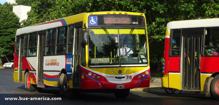 Mercedes-Benz OH 1618 L SB - Metalpar Iguazú 2010 PH 0066 - La Unión
OMP 498

Línea 202 (Prov. Buenos Aires), interno 74 (0074)
