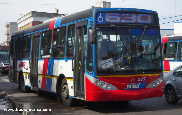 Mercedes-Benz OH 1621 L SB - Metalpar Iguazú 2010 - La Vecinal de Matanza
AA 881 CQ

Línea 630 (Pdo. La Matanza), interno 317

