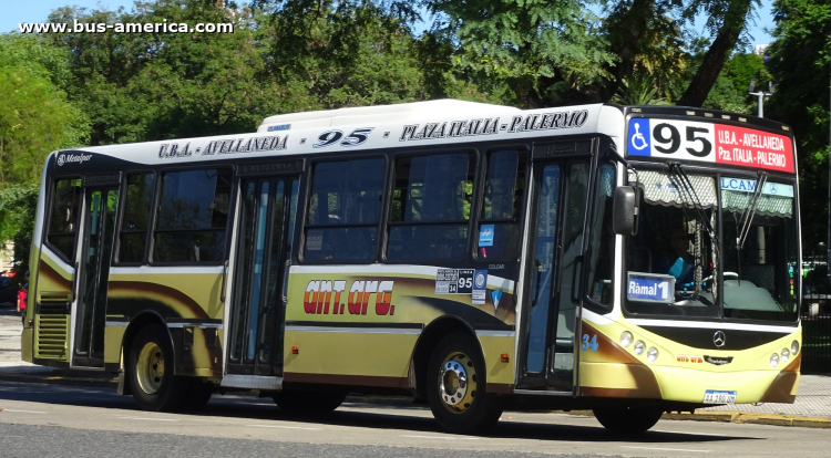 Mercedes-Benz OH 1621 L SB - Metalpar Iguazú 2010 PH 0102 - Ant.Arg.
AA 190 UM
[url=https://bus-america.com/galeria/displayimage.php?pid=68322]https://bus-america.com/galeria/displayimage.php?pid=68322[/url]
[url=https://bus-america.com/galeria/displayimage.php?pid=68319]https://bus-america.com/galeria/displayimage.php?pid=68319[/url]

Línea 95 (Buenos Aires), interno 34
