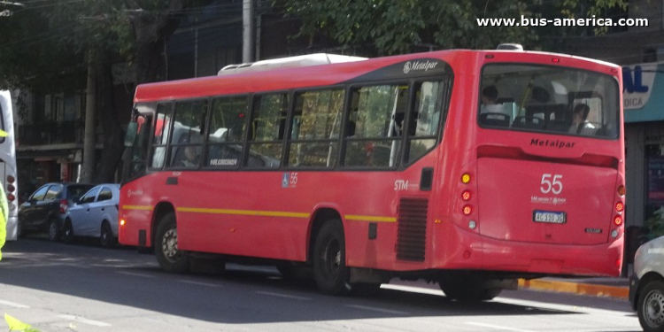 Mercedes-Benz OH 1621 L SB - Metalpar Iguazú Nueva Generación - Mendotran , STM
AC 110 JG

STM (Mendotran, Prov. Mendoza), interno 55
