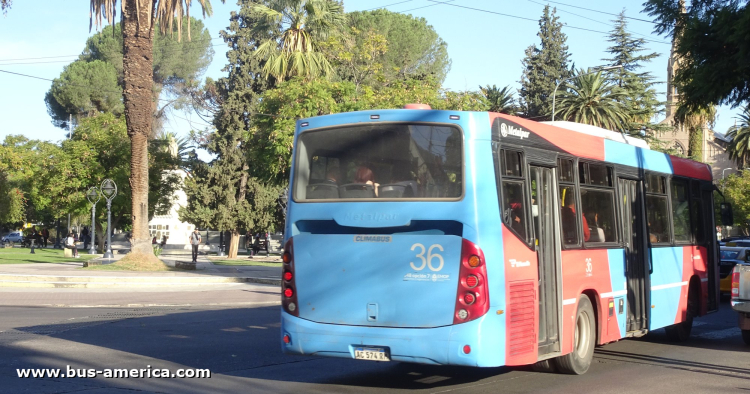 Mercedes-Benz OH 1621 L SB - Metalpar Iguazú Nueva Generación - Mendotran , El Plumerillo
AC 574 RM

Grupo de líneas 600 (Mendotran, Prov.Mendoza), interno 36
