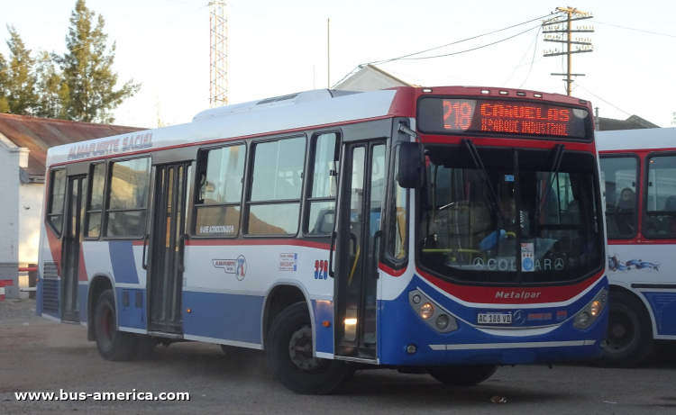 Mercedes-Benz OH 1621 L SB - Metalpar Iguazú Nueva Generación - Almafuerte
AC 188 VD
[url=https://bus-america.com/galeria/displayimage.php?pid=57555]https://bus-america.com/galeria/displayimage.php?pid=57555[/url]

Línea 218 (Prov. Buenos Aires), interno 326
