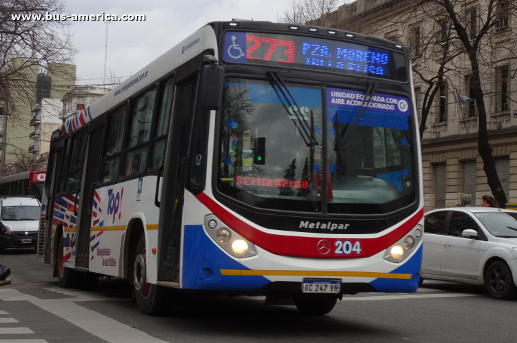 Mercedes-Benz OH 1621 L SB - Metalpar Iguazú Nueva Generación PH 0108 - Unión Platense
AC 247 YH
[url=https://bus-america.com/galeria/displayimage.php?pid=66688]https://bus-america.com/galeria/displayimage.php?pid=66688[/url]
[url=https://bus-america.com/galeria/displayimage.php?pid=66689]https://bus-america.com/galeria/displayimage.php?pid=66689[/url]

Línea 273 (Buenos Aires), interno 204
