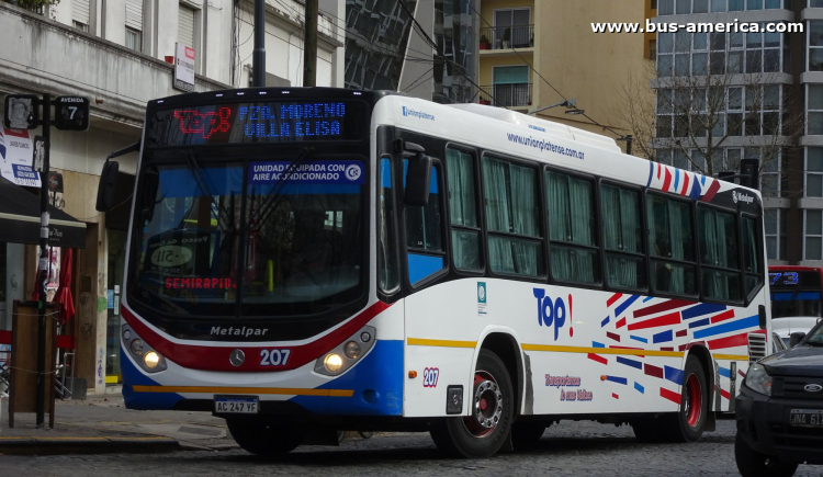 Mercedes-Benz OH 1621 L SB - Metalpar Iguazú Nueva Generación PH 0108 - Unión Platense
AC 247 YF
[url=https://bus-america.com/galeria/displayimage.php?pid=66694]https://bus-america.com/galeria/displayimage.php?pid=66694[/url]
[url=https://bus-america.com/galeria/displayimage.php?pid=66695]https://bus-america.com/galeria/displayimage.php?pid=66695[/url]
[url=https://bus-america.com/galeria/displayimage.php?pid=66696]https://bus-america.com/galeria/displayimage.php?pid=66696[/url]

Línea 273 (Buenos Aires), interno 207
