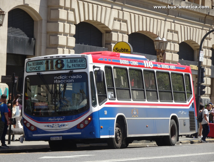 Mercedes-Benz OH 1621 L SB - Metalpar Iguazú Nueva Generación PH 118 - M.O.Bcas. de Belgrano
AD 584 RO
[url=https://bus-america.com/galeria/displayimage.php?pid=67893]https://bus-america.com/galeria/displayimage.php?pid=67893[/url]

Línea 118 (Buenos Aires), interno 59
