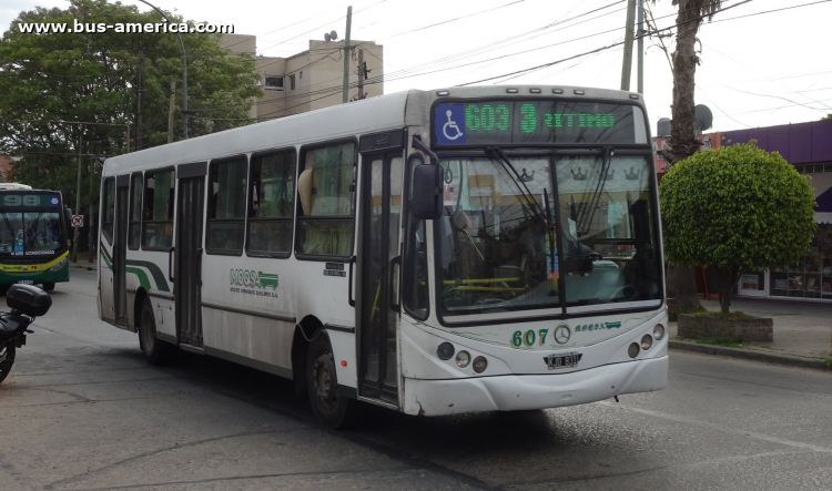 Mercedes-Benz OH 1718 L SB - Metalpar Iguazu 2010 - MOQSA
KJD 831

Línea 603 (Pdo. Berazategui), interno 607
