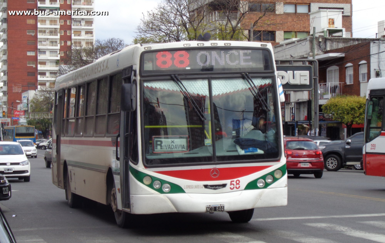 Mercedes-Benz OH 1718 L SB - Metalpar Iguazú 2010 -L.Expreso Liniers
NCO 644
[url=https://bus-america.com/galeria/displayimage.php?pid=56819]https://bus-america.com/galeria/displayimage.php?pid=56819[/url]

Línea 88 (Buenos Aires), interno 58
