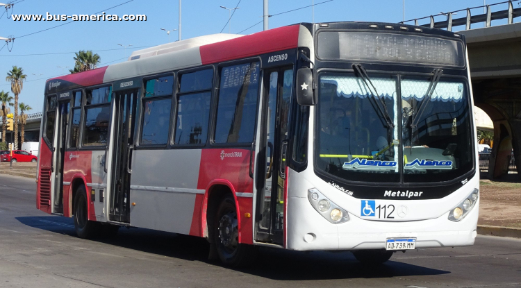 Mercedes-Benz OH 1721 L SB - Metalpar Iguazú Nueva Generación - Mendotran , Maipú
AD 739 MM

Línea 203 (Mendotran, Prov. Mendoza), interno 112

