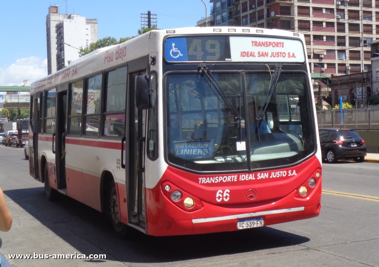 Mercedes-Benz OH 1721 L SB - Metalpar Iguazú Nueva Generación PH 0109 - Tte.Ideal San Justo
AC 539 FN
[url=https://bus-america.com/galeria/displayimage.php?pid=68329]https://bus-america.com/galeria/displayimage.php?pid=68329[/url]

Línea 96 (Buenos Aires), interno 66
[Con cartelera de línea 49]
Ex línea 49 (Buenos Aires), interno ¿?
Ex línea 914 (Neuquén - Alto Valle de Rio Negro), interno 284
