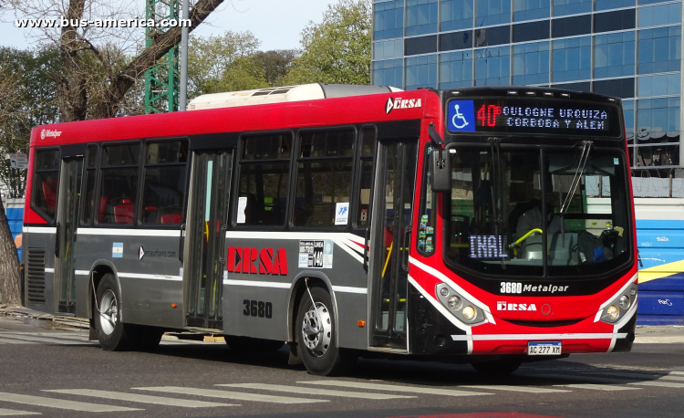Volkswagen 18.280 OT LE - Metalpar Iguazú Nueva Generación PH 118 - ERSA
AC 277 XM

Línea 140 (Buenos Aires), interno 3680
