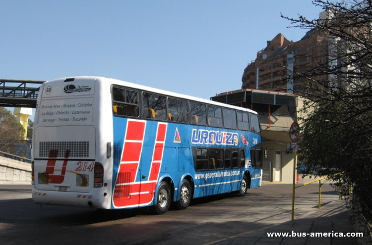Mercedes-Benz O 400 RSD - Imeca GTR 21 , reformado por Sanchez - Urquiza
Urquiza, interno 214
