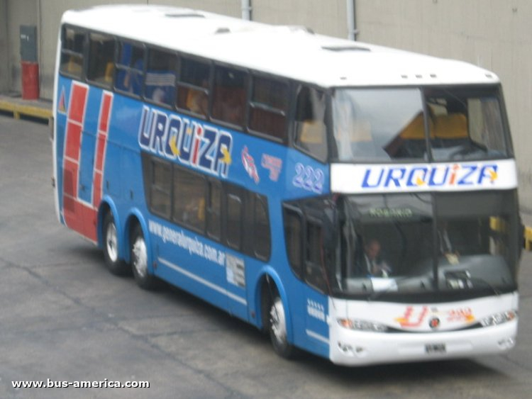 Mercedes-Benz O 400 RSD - Imeca GTR 21 , reformado por Sanchez - Urquiza
Urquiza, interno 222
