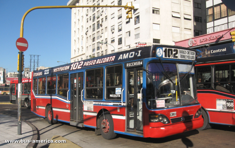 Mercedes-Benz OH 1721 L SB - Ottaviano AMO I - Sgto.Cabral
DMV 626

Línea 102 (Buenos Aires), interno 11
