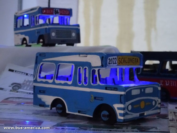 Bus América - Scaloneta [juguete / miniatura]
Scaloneta [juguete / miniatura]
