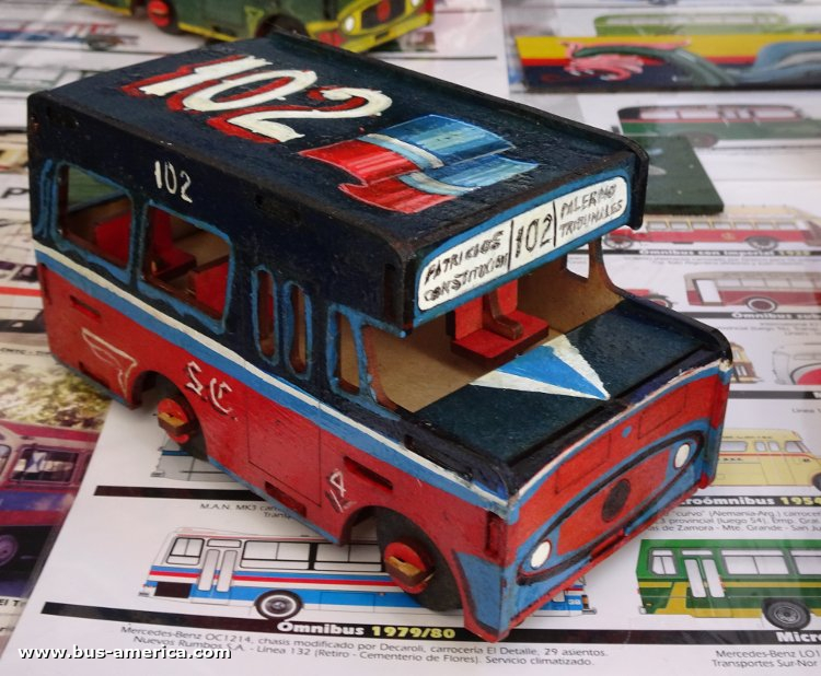 Bus America - Sargento Cabral [juguete / miniatura]
[url=https://bus-america.com/galeria/displayimage.php?pid=69079]https://bus-america.com/galeria/displayimage.php?pid=69079[/url]

Línea 102 (Buenos Aires), interno 4 [juguete / miniatura]

Otro 0 Km entregado en estos tiempos.
Podés pedir el tuyo!
