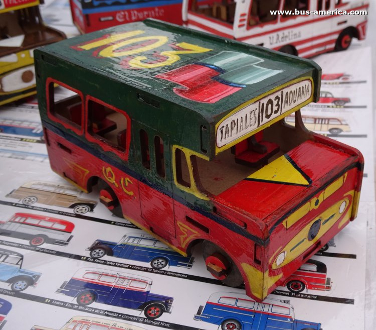 Bus America - Quirno Costa [juguete / miniatura]
[url=https://bus-america.com/galeria/displayimage.php?pid=69215]https://bus-america.com/galeria/displayimage.php?pid=69215[/url]

Línea 103 (Buenos Aires) [juguete / miniatura]

0 Km entregado en estos tiempos.
Podés pedir el tuyo y ver alguna de las distintas líneas realizados acá:
[url=https://www.bus-america.com/Juguetes/Juguetes.htm]https://www.bus-america.com/Juguetes/Juguetes.htm[/url]
