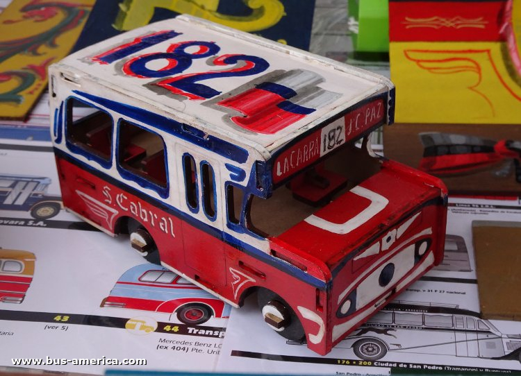 Bus America - Sgto.Cabral [juguete / miniatura]
[url=https://bus-america.com/galeria/displayimage.php?pid=69647]https://bus-america.com/galeria/displayimage.php?pid=69647[/url]

Línea 182 (Buenos Aires) [juguete / miniatura]

