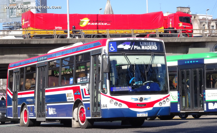 Mercedes-Benz OH 1718 L SB - Metalpar Iguazú 2010 PH 76 - J.B.Justo
AA 480 BB

Línea 4 (Buenos Aires), interno 144
Ex línea 34 (Buenos Aires), interno 55 [¿2016? - 2025]
