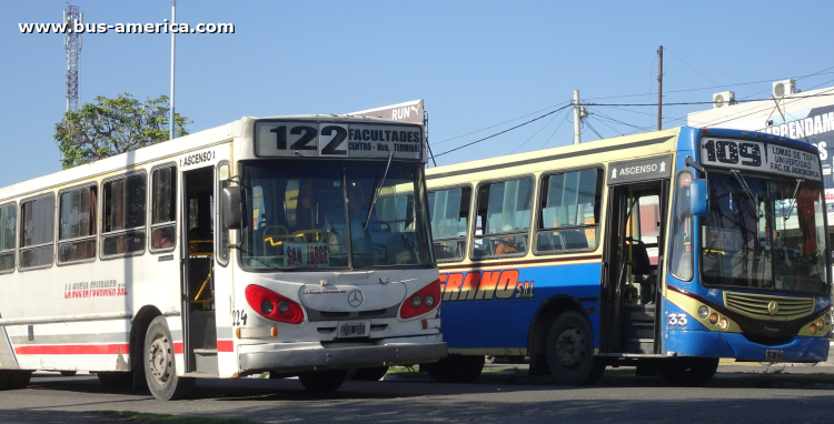 Mercedes-Benz OF 1418 - Metalpar Tronador 2010 - Gral.Belgrano
KJR 412

Línea 109 (Prov.Tucuman), interno 33 [derecha]
