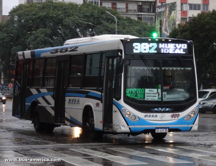 Mercedes-Benz O 500 U - Metalpar Iguazú Nueva Generación PH 107 - NISA
AB 617 DB
[url=https://bus-america.com/galeria/displayimage.php?pid=70890]https://bus-america.com/galeria/displayimage.php?pid=70890[/url]
[url=https://bus-america.com/galeria/displayimage.php?pid=70902]https://bus-america.com/galeria/displayimage.php?pid=70902[/url]
[url=https://bus-america.com/galeria/displayimage.php?pid=70903]https://bus-america.com/galeria/displayimage.php?pid=70903[/url]
[url=https://bus-america.com/galeria/displayimage.php?pid=70904]https://bus-america.com/galeria/displayimage.php?pid=70904[/url]

Línea 382 (Prov.Bs.As.), interno 409
