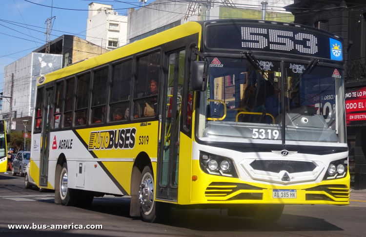 Agrale MA 15.0 - La Favorita Favorito GR - Autobuses
AI 185 HK

Línea 550 (Pdo.Lomas de Zamora), interno 5319
