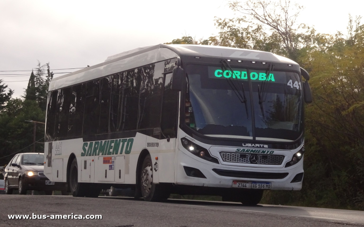Mercedes-Benz O 500 U - Ugarte Interurbano por Autopista - Sarmiento
AG 186 MD
[url=https://bus-america.com/galeria/displayimage.php?pid=70761]https://bus-america.com/galeria/displayimage.php?pid=70761[/url]
[url=https://bus-america.com/galeria/displayimage.php?pid=70763]https://bus-america.com/galeria/displayimage.php?pid=70763[/url]

Sarmiento (Prov.Córdoba), interno 441, patente provincial 2744
