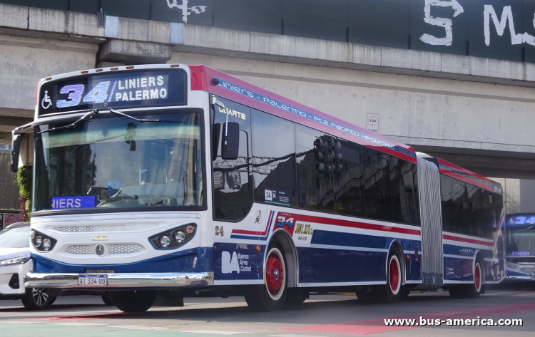 Mercedes-Benz O 500 UA - Ugarte Europeo Articulado - J.B.Justo
AI 334 UO
[url=https://bus-america.com/galeria/displayimage.php?pid=70947]https://bus-america.com/galeria/displayimage.php?pid=70947[/url]
[url=https://bus-america.com/galeria/displayimage.php?pid=70948]https://bus-america.com/galeria/displayimage.php?pid=70948[/url]
[url=https://bus-america.com/galeria/displayimage.php?pid=70949]https://bus-america.com/galeria/displayimage.php?pid=70949[/url]
[url=https://bus-america.com/galeria/displayimage.php?pid=70951]https://bus-america.com/galeria/displayimage.php?pid=70951[/url]

Línea 34 (Buenos Aires), interno 24
