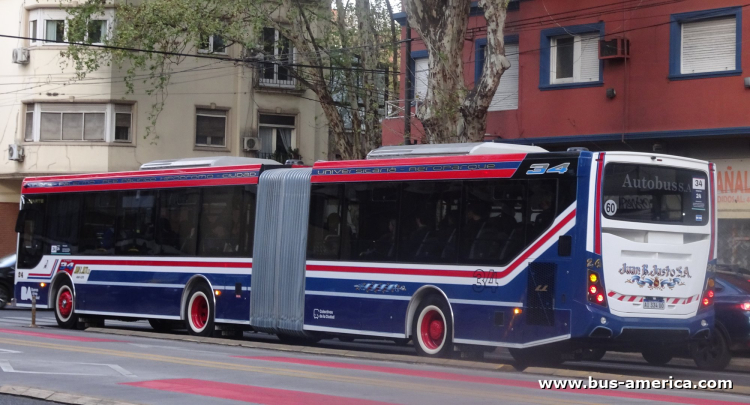 Mercedes-Benz O 500 UA - Ugarte Europeo Articulado - J.B.Justo
AI 334 UO
[url=https://bus-america.com/galeria/displayimage.php?pid=70947]https://bus-america.com/galeria/displayimage.php?pid=70947[/url]
[url=https://bus-america.com/galeria/displayimage.php?pid=70948]https://bus-america.com/galeria/displayimage.php?pid=70948[/url]
[url=https://bus-america.com/galeria/displayimage.php?pid=70949]https://bus-america.com/galeria/displayimage.php?pid=70949[/url]
[url=https://bus-america.com/galeria/displayimage.php?pid=70950]https://bus-america.com/galeria/displayimage.php?pid=70950[/url]

Línea 34 (Buenos Aires), interno 24

