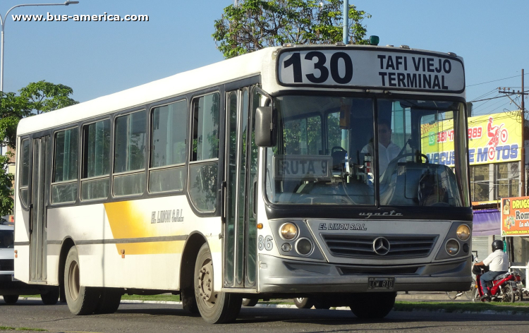 Mercedes-Benz OF 1418 - Ugarte Americano 2007 - El Limón
LCW 810

Línea 130 (Tucumán), interno 86
