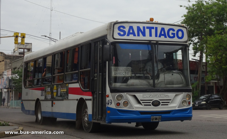 Mercedes-Benz OF 1418 - Ugarte Americano 2007 - 27 de Junio
PIV 354

27 de Junio (Prov.Sgo.del Estero), interno 149
