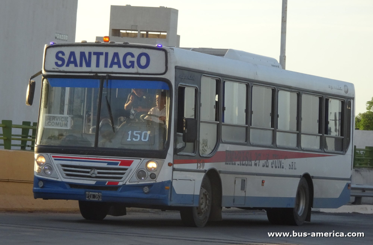 Mercedes-Benz OF 1418 - Ugarte Americano 2007 - 27 de Junio
PIV 353
[url=https://bus-america.com/galeria/displayimage.php?pid=67838]https://bus-america.com/galeria/displayimage.php?pid=67838[/url]

27 de Junio (Prov.Sgo.del Estero), interno 150
