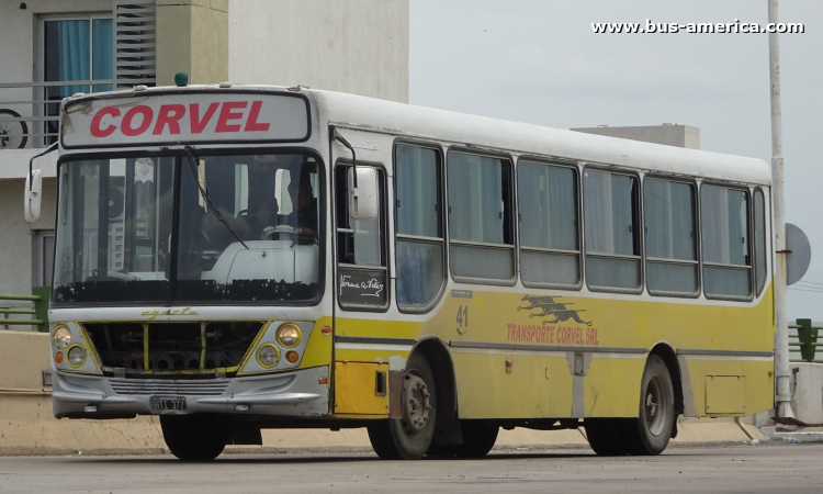 Mercedes-Benz OF 1418 - Ugarte Americano 2007 - Corvel
HTI 377
[url=https://bus-america.com/galeria/displayimage.php?pid=67729]https://bus-america.com/galeria/displayimage.php?pid=67729[/url]

Corvel (Prov. Sgo. del Estero), interno 41
