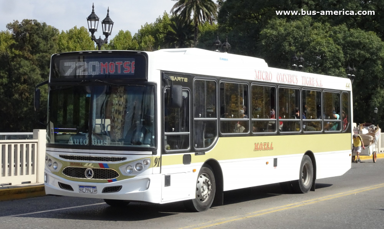 Mercedes-Benz OF 1621 - Ugarte Americano - MOTSA
AE 794 IW

Línea 720 (Pdo. Tigre), interno 91
