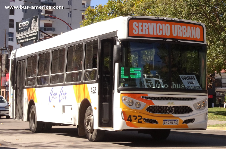 Mercedes-Benz OF 1621 - Ugarte Americano - Car Cor
AH 765 SS

Línea 5B (Villa Carlos Paz), interno 422
