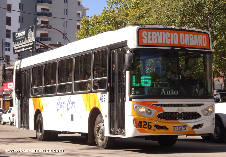 Mercedes-Benz OF 1621 - Ugarte Americano - Car Cor
AH 765 SZ

Línea 6 (Villa Carlos Paz), interno 426
