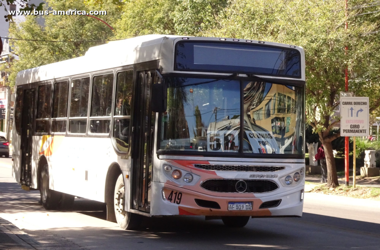 Mercedes-Benz OF 1621 - Ugarte Americano - Car Cor
AF 519 DQ

Línea 5B (Villa Carlos Paz), interno 419
