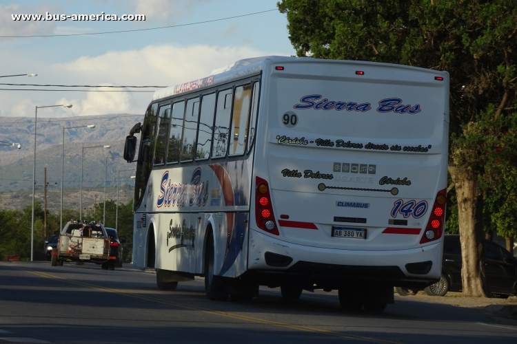 Mercedes-Benz OF 1721 - Ugarte - Sierra Bus
AB 380 YK
[url=https://bus-america.com/galeria/displayimage.php?pid=51805]https://bus-america.com/galeria/displayimage.php?pid=51805[/url]

Sierra Bus (Prov. Córdoba), interno 140
