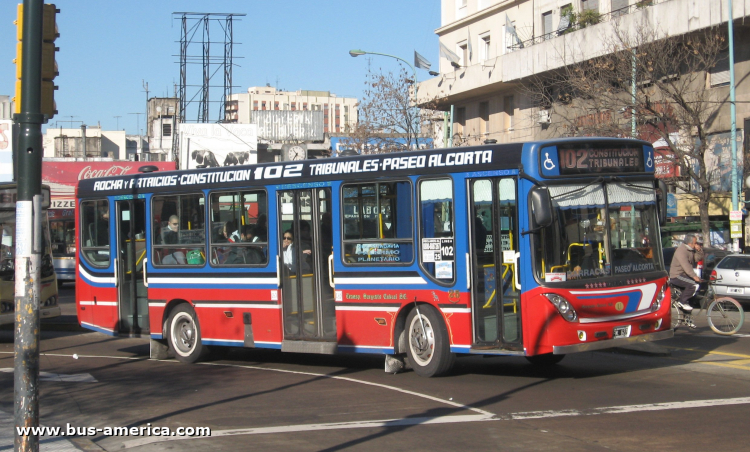 Mercedes-Benz OH 1315 L SB - Ugarte Mini Europeo 58 - Sgto.Cabral
FML 627

Línea 102 (Buenos Aires), interno 25
