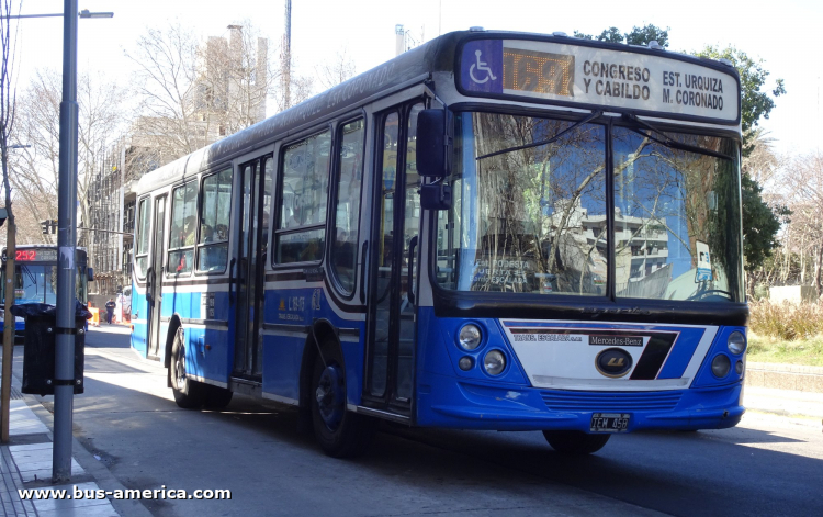 Mercdes-Benz OH 1315 L SB - Ugarte Mini Europeo - Transp. Escalada
IIE 458

Línea 169 (Buenos Aires), interno 61
