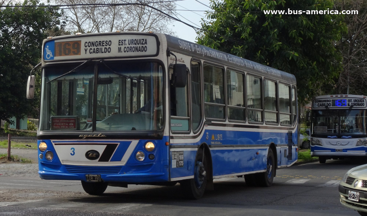 Mercdes-Benz OH 1315 L SB - Ugarte Mini Europeo - Transp. Escalada
IIR 785

Línea 169 (Buenos Aires), interno 3
