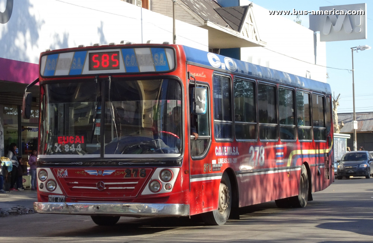 Mercedes-Benz OH 1618 L SB - Ugarte Mini Europeo - COVEMA
NOI 477
[url=https://bus-america.com/galeria/displayimage.php?pid=55523]https://bus-america.com/galeria/displayimage.php?pid=55523[/url]

Línea 585 (Pdo. Quilmes), interno 278
