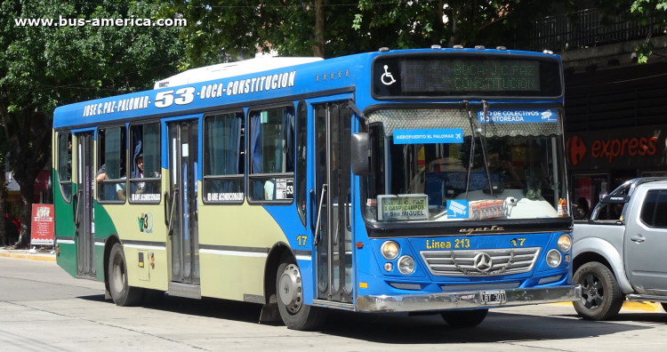 Mercedes-Benz OH 1718 L SB - Ugarte Europeo - Línea 213
LBT 301
[url=https://bus-america.com/galeria/displayimage.php?pid=51867]https://bus-america.com/galeria/displayimage.php?pid=51867[/url]

Línea 53 (Buenos Aires), interno 17
