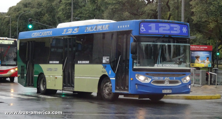 Mercedes-Benz OH 1721 L SB - Ugarte Europeo - Línea 123
AD 091 WR

Linea 123 (Buenos Aires), interno 8
