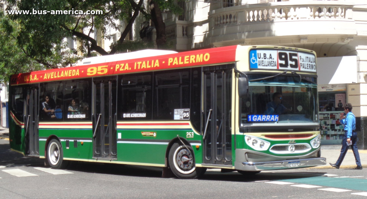 Mercedes-Benz OH 1721 L SB - Ugarte Europeo 109 - Antartida Argentina
AE 928 MJ

Línea 95 (Buenos Aires), interno 253
