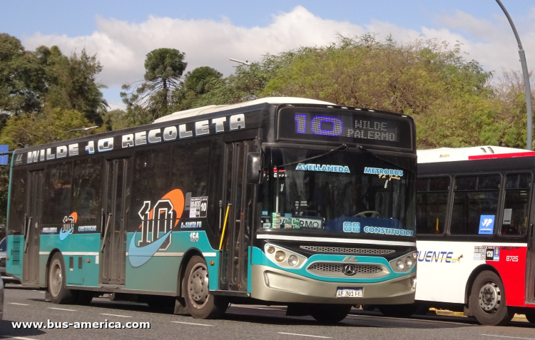 Mercedes-Benz OH 1721 L SB - Ugarte Europeo H6B3 107 - Línea 10
AF 381 FK

Línea 10 (Buenos Aires), interno 154
