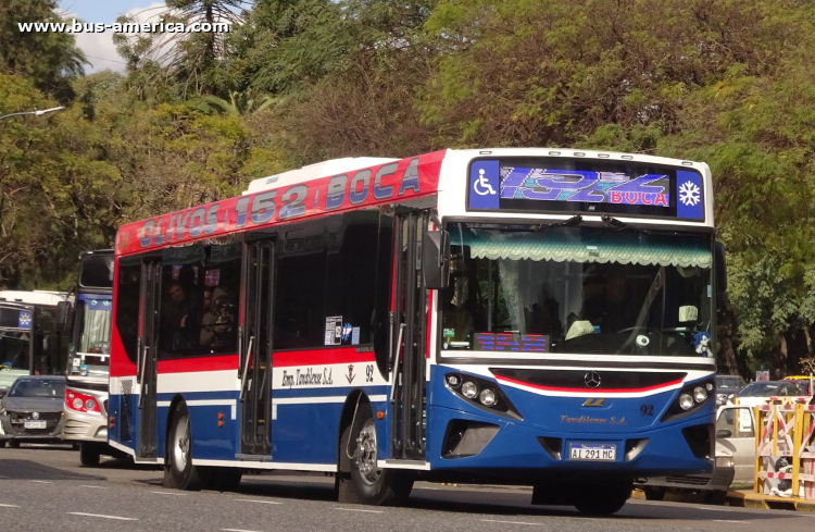 Mercedes-Benz OH 1721 L SB - Ugarte Europeo H6B3 119 - Tandilense
AI 291 MC

Línea 152 (Buenos Aires), interno 92
